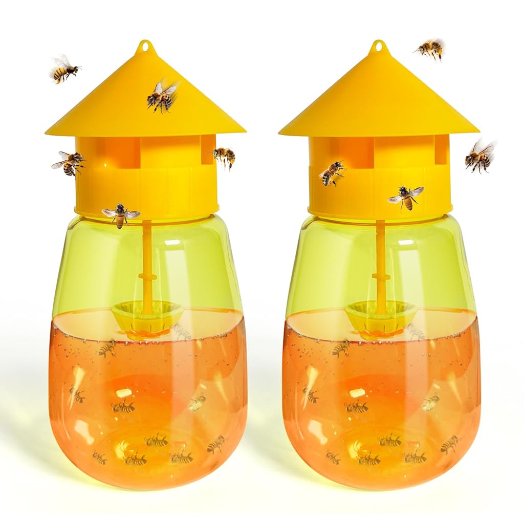 HASTHIP® 2 Pcs Reusable Fruit Fly Trap HASTHIP® 2 Pcs Reusable Fruit Fly Trap